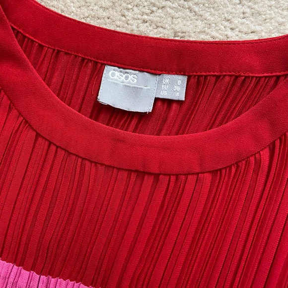 ASOS pink/red dress - Picture 5 of 6